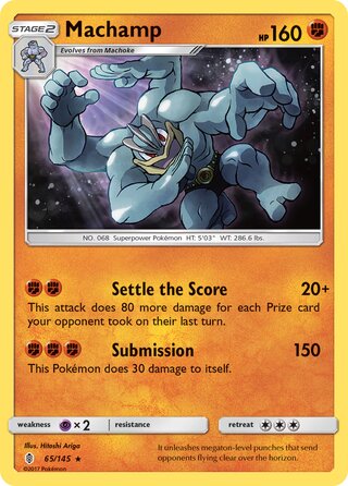 Machamp 65/145 - Guardians Rising