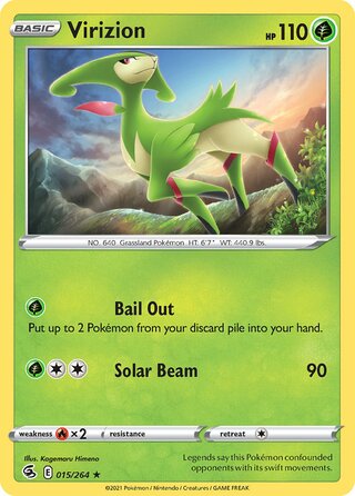 Virizion 015/264 - Fusion Strike