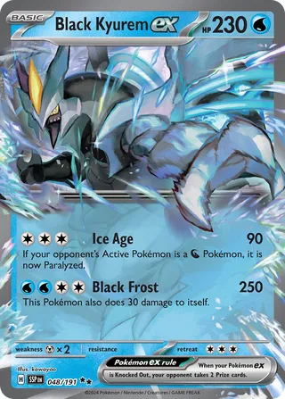 Black Kyurem ex 048/191 - Surging Sparks