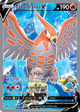 Talonflame V 168/185 - Vivid Voltage