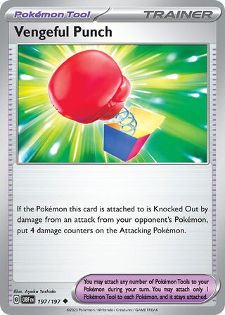 Vengeful Punch 197/197 - Obsidian Flames