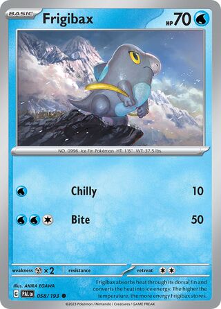 Frigibax 058/193 - Paldea Evolved