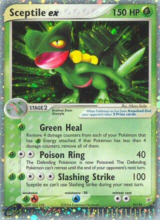 Sceptile ex 93/95 - Team Magma vs Team Aqua
