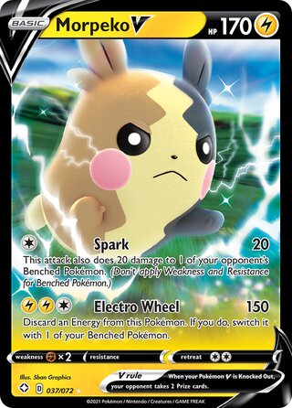 Morpeko V 037/072 - Shining Fates
