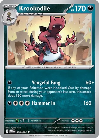 Krookodile 066/094 - Phantasmal Flames
