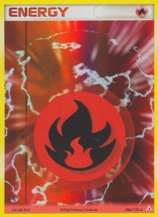 Fire Energy 106/110 - Holon Phantoms