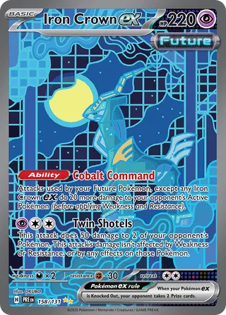 Iron Crown ex 158/131 - Prismatic Evolutions