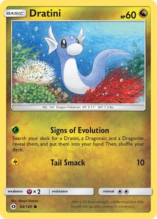 Dratini 94/149 - Sun & Moon Base