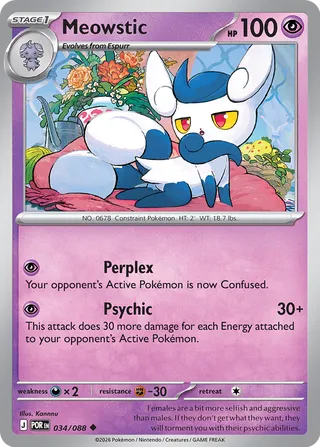 Meowstic 034/088 - Perfect Order