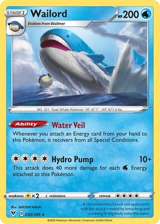 Wailord 032/185 - Vivid Voltage