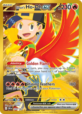 Ethan's Ho-Oh ex 239/182 - Destined Rivals