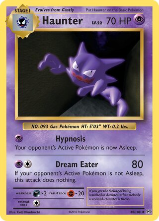 Haunter 48/108 - Evolutions