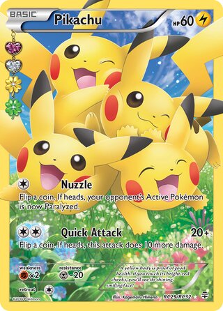 Pikachu RC29/RC32 - Generations