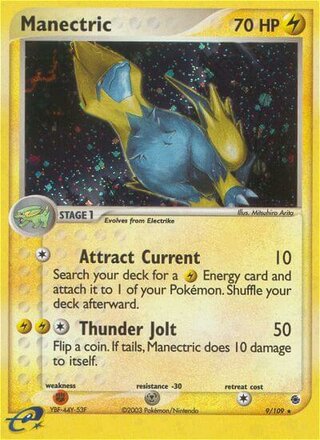 Manectric 9/109 - Ruby & Sapphire