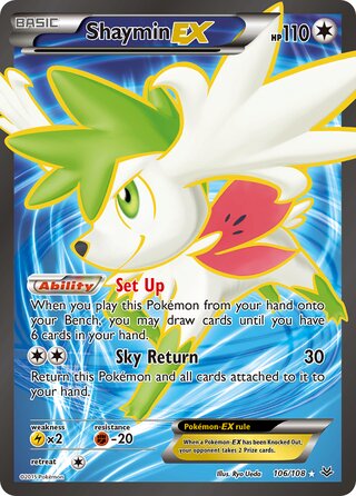Shaymin-EX 106/108 - Roaring Skies