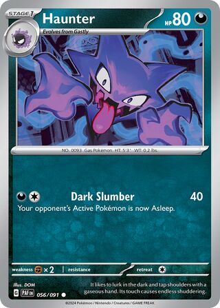 Haunter 056/091 - Paldean Fates