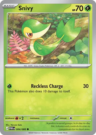 Snivy 004/088 - Perfect Order