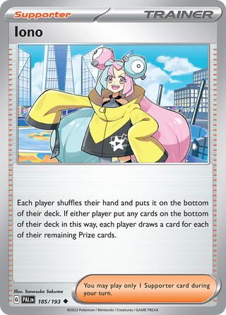 Iono 185/193 - Paldea Evolved