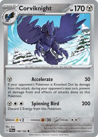 Corviknight 148/193 - Paldea Evolved