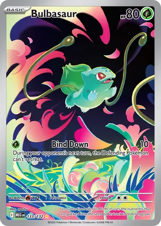 Bulbasaur 133/132 - Mega Evolution Base