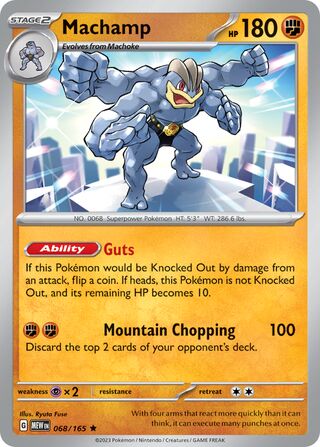 Machamp 068/165 - Scarlet & Violet 151