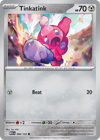 Tinkatink 096/132 - Mega Evolution Base
