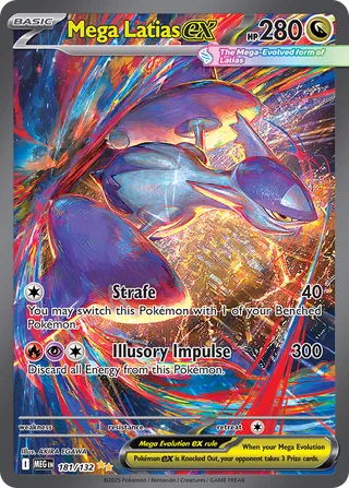 Mega Latias ex 181/132 - Mega Evolution Base