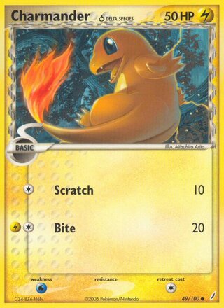 Charmander 49/100 - Crystal Guardians