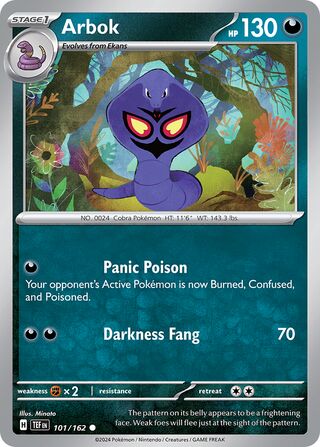 Arbok 101/162 - Temporal Forces