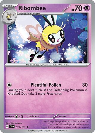Ribombee 076/162 - Temporal Forces
