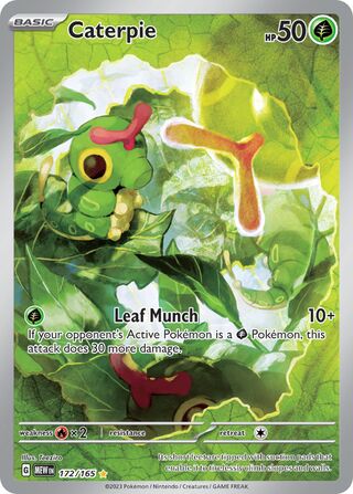 Caterpie 172/165 - Scarlet & Violet 322