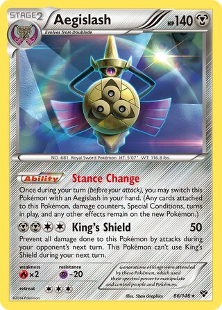 Aegislash 86/146 - XY Base