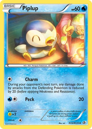 Piplup RC6/RC25 - Legendary Treasures