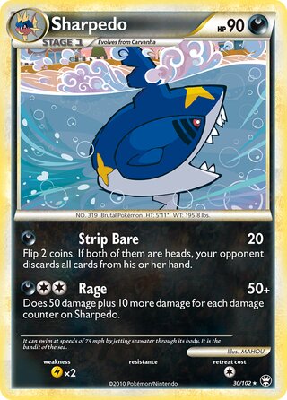 Sharpedo 30/102 - Triumphant