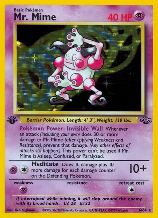 Mr. Mime 6/64 - Jungle