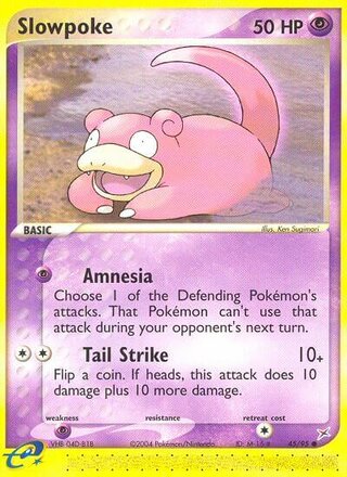 Slowpoke 45/95 - Team Magma vs Team Aqua