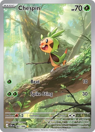 Chespin 087/086 - Chaos Rising