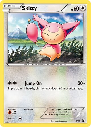 Skitty 28/39 - XY Starter Set
