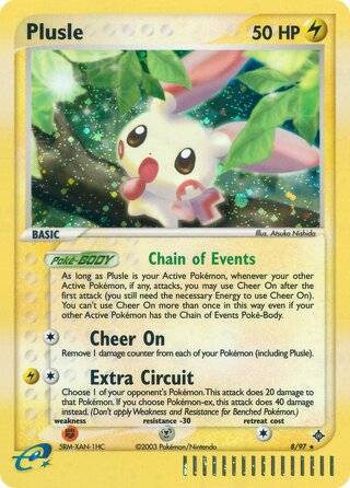 Plusle 8/97 - Dragon