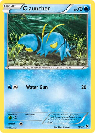Clauncher 15/39 - XY Starter Set