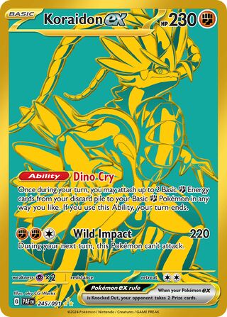 Koraidon ex 245/091 - Paldean Fates