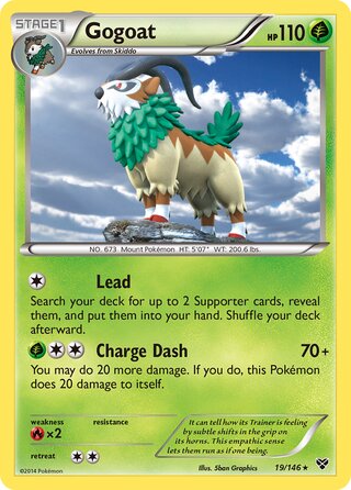 Gogoat 19/146 - XY Base