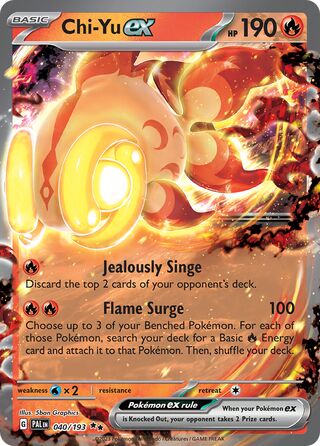 Chi-Yu ex 040/193 - Paldea Evolved