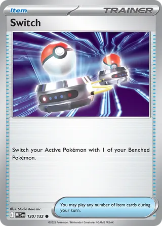 Switch 130/132 - Mega Evolution Base