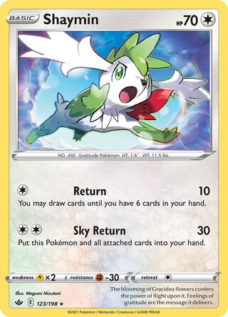 Shaymin 123/198 - Chilling Reign
