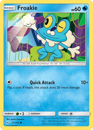 Froakie 51/214 - Unbroken Bonds