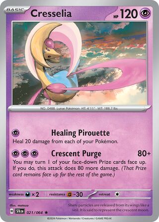 Cresselia 021/064 - Shrouded Fable