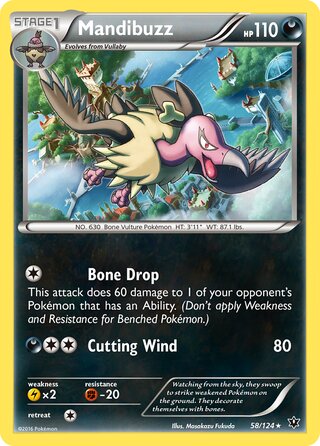 Mandibuzz 58/124 - Fates Collide