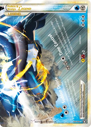 Palkia & Dialga LEGEND 102/102 - Triumphant