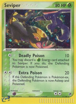 Seviper 11/100 - Sandstorm